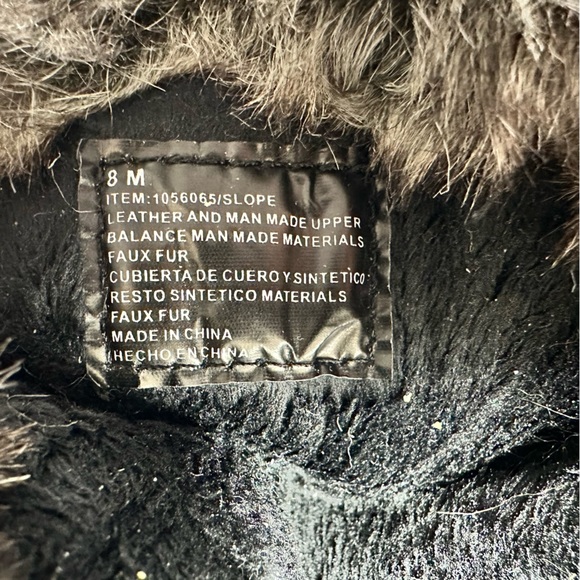 KHOMBU | Leather & Faux Fur Slope Thermolite Terrain Winter Snow Boot | Size 8 - Picture 14 of 15